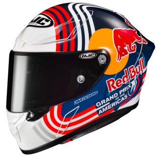 HJC Rpha 1 Red Bull Austin Gp Helm blau rot gelb