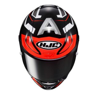 HJC Rpha 1 Arenas Replica Helm schwarz rot weiss