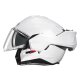 HJC i100 Motorrad Klapphelm Uni weiss