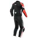 Dainese Avro 4 Lederkombi 2Pc schwarz neonrot weiss