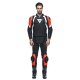 Dainese Avro 4 Lederkombi 2Pc schwarz neonrot weiss