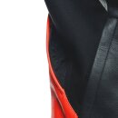 Dainese Racing 4 Motorrad Leder-Jacke schwarz neonrot