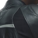 Dainese Racing 4 Motorrad Leder-Jacke schwarz schwarz