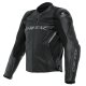 Dainese Racing 4 Motorrad Leder-Jacke schwarz schwarz