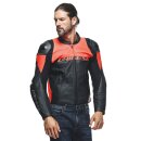 Dainese Racing 4 Perf. Motorrad-Jacke schwarz neonrot