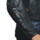 Dainese Racing 4 Perf. Motorrad-Jacke schwarz neonrot