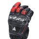 Dainese Druid 4 Motorrad-Handschuh schwarz rot weiss