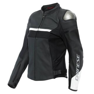 Dainese Rapida Lady Damen Motorrad-Jacke mattschwarz weiss