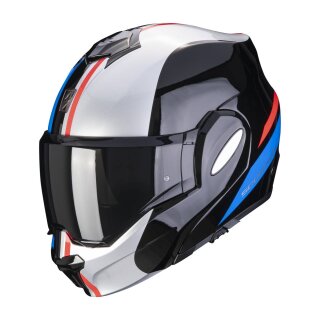 Scorpion Exo-Tech Forza Klapphelm schwarz blau rot