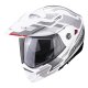 Scorpion ADX-2 Carrera Enduro-Helm weiss silber grau
