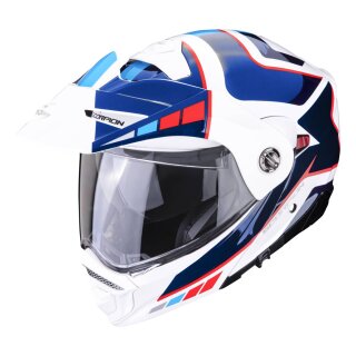 Scorpion ADX-2 Camino Enduro-Helm weiss blau rot