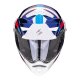 Scorpion ADX-2 Camino Enduro-Helm weiss blau rot