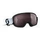 Scott Buzz MX Pro schwarz weiss Kinder Cross-Brille silber verspiegelt