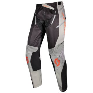 Scott X-Plore Motocross-Hose grau schwarz orange