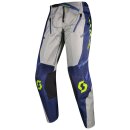 Scott X-Plore Motocross-Hose blau grau neongelb