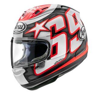 Arai RX-7V Evo Hayden Reset Helm schwarz rot weiss