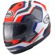 Arai RX-7V Evo RSW Trico Integral-Helm weiss rot blau