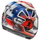 Arai RX-7V Evo Pedrosa Spirit Helm blau weiss rot