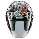 Arai SZ-R VAS Dragon Jethelm schwarz weiss rot