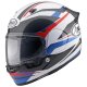 Arai Quantic Ray Motorrad-Helm weiss blau rot