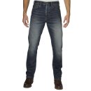 Rokker Rokkertech Straight Motorrad-Jeans blau washed