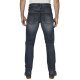 Rokker Rokkertech Straight Motorrad-Jeans blau washed