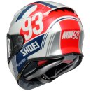 Shoei NXR2 Marc Marquez 93 Helm TC-10 weiss rot blau