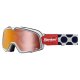 100% Barstow Hayworth weiss Crossbrille rot verspiegelt