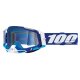 100% Racecraft 2 Blau weiss Crossbrille