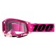 100% Racecraft 2 Maho pink schwarz Crossbrille klar
