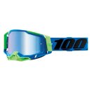 100% Racecraft 2 Fremont blau neongrün Crossbrille...