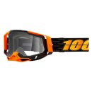 100% Racecraft 2 Costume 2 orange schwarz Crossbrille klar