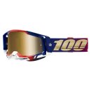 100% Racecraft 2 United blau rot Crossbrille gold...