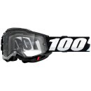 100% Accuri 2 Enduro Brille klar schwarz weiss