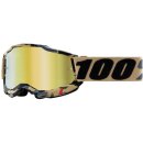 100% Accuri 2 Tarmac beige grau Crossbrille true gold...