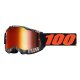 100% Accuri 2 Geospace orange schwarz Crossbrille rot verspiegelt