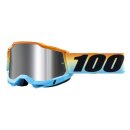 100% Accuri 2 Sunset blau orange Crossbrille silber...