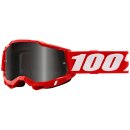 100% Accuri 2 Sand Crossbrille getönt rot weiss