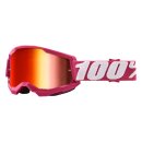 100% Strata 2 Fletcher rosa weiss Crossbrille rot...