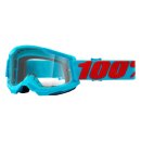 100% Strata 2 Summit blau rot Crossbrille klar