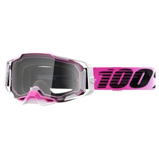 100% Armega Harmony pink schwarz weiss Crossbrille klar