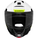 Schuberth C5 Eclipse Klapphelm neongelb weiss schwarz