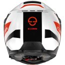 Schuberth C5 Eclipse Klapphelm rot weiss schwarz