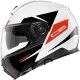 Schuberth C5 Eclipse Klapphelm rot weiss schwarz