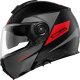 Schuberth C5 Eclipse Klapphelm matt grau rot schwarz