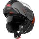 Schuberth C5 Eclipse Klapphelm matt grau rot schwarz