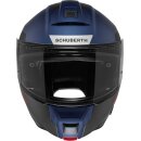 Schuberth C5 Eclipse Klapphelm matt blau weiss schwarz