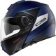 Schuberth C5 Eclipse Klapphelm matt blau weiss schwarz