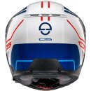 Schuberth C5 Master Klapphelm blau weiss rot