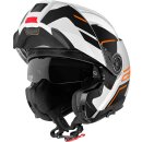 Schuberth C5 Master Klapphelm orange weiss schwarz